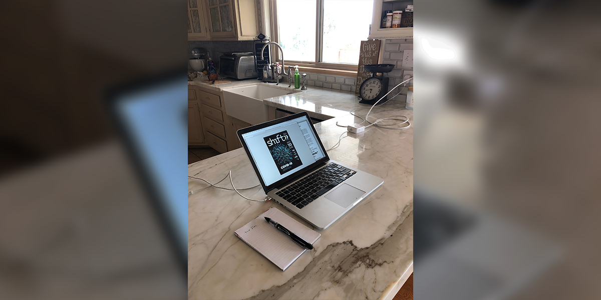 Jeff's work from home  station