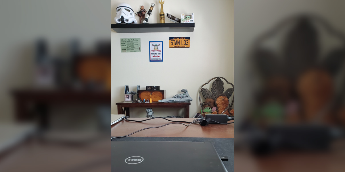 Todd's work from home  station